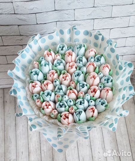 Букеты из зефира и шоколада