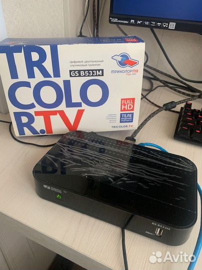 Спутниковый и Интернет ресивер Триколор GS B533M