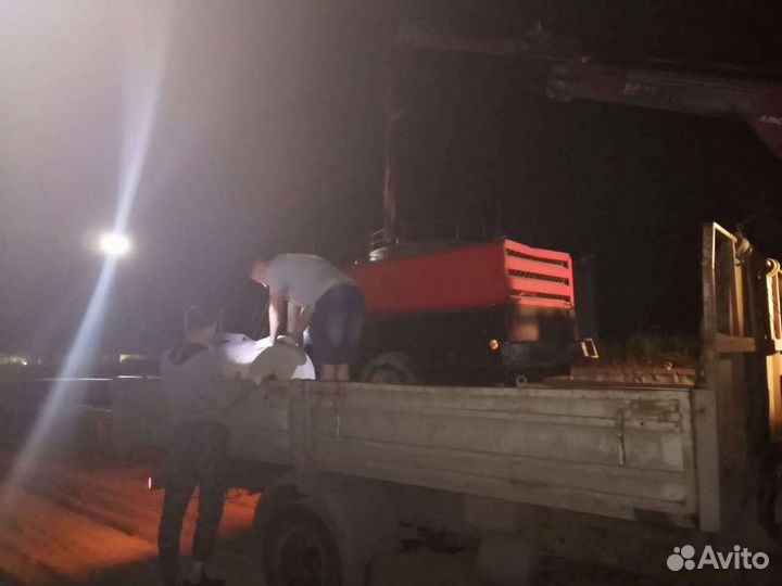 Аренда дизельного компрессора + пескоструй