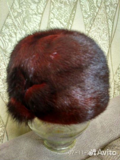 Шапка норковая