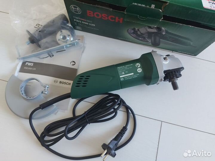 Ушм Болгарка Bosch PWS 650-125