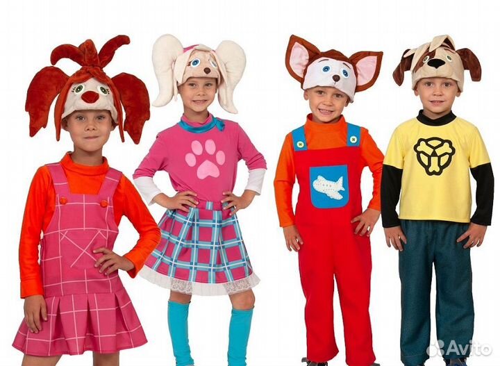 Костюм Нолика, Симки, три кота, Барбоскины, клоуна