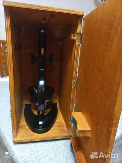 Микроскоп школьный шм1 СССР