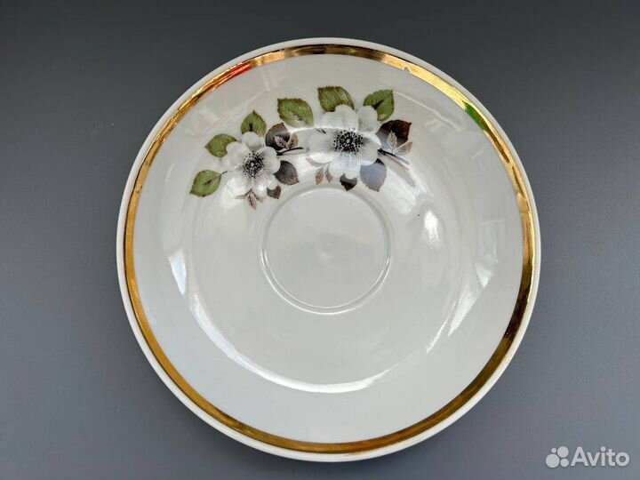 Чашка с блюдцем лфз