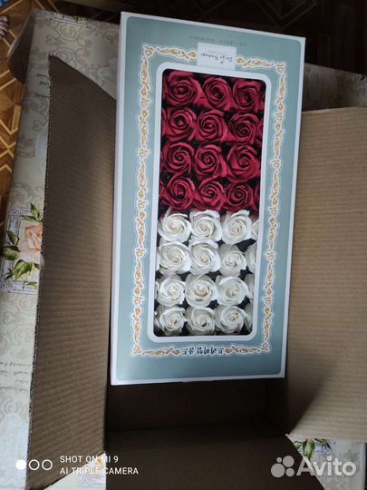 Мыльные розы 50 шт