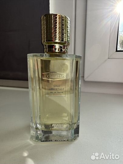 EX nihilo Gold Immortals 100 ml edp test