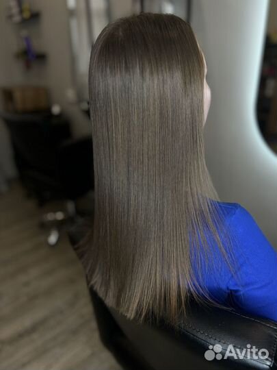 Кератиновое выпрямление волос Ботокс