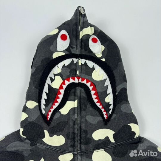 Зип худи A Bathing Ape Shark Full Zip Hoodie