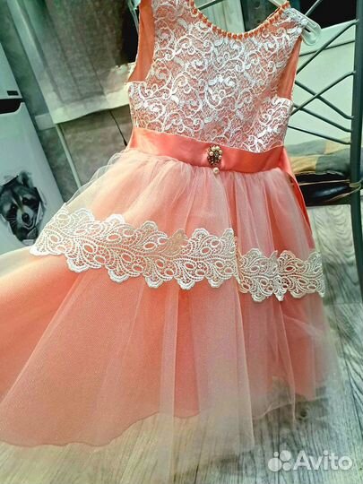 Платье для девочки (праздник, выпускной) 120-124)