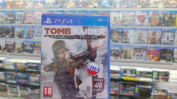 Tomb Raider Definitive Edition для PS4, PS5