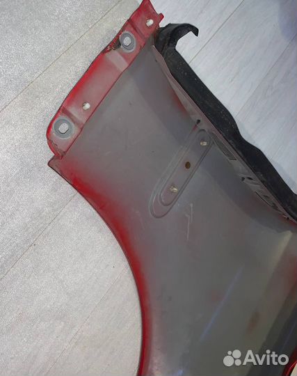 Крыло Mercedes Benz W203, Седан, Красное, Левое