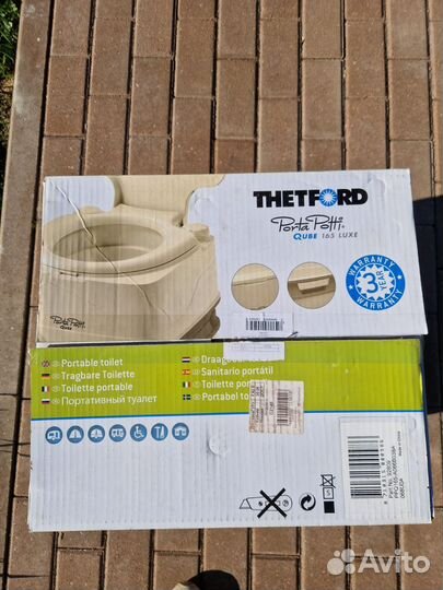 Биотуалет Thetford porta potti qube 165 luxe