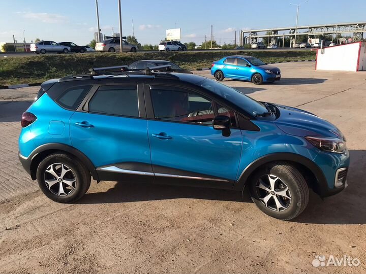 Багажник на рейлинги Рено Каптюр аэро