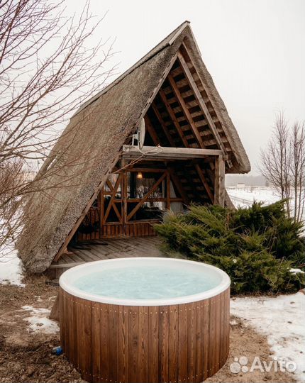 Купель с нагревом воды