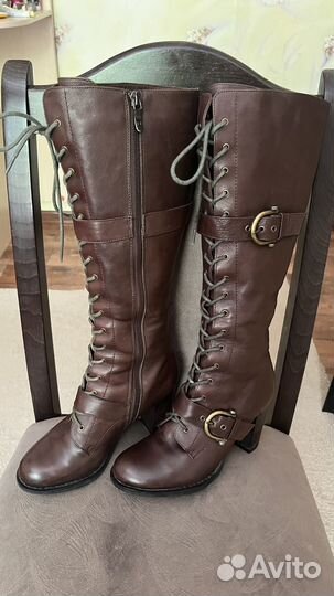 Eber Klaus зимние сапоги 35 р натуральная кожа
