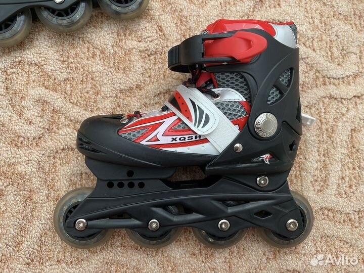 Роликовые коньки детские регулируемый размер
