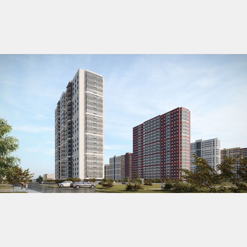 Квартира-студия, 23,9 м², 20/22 эт.