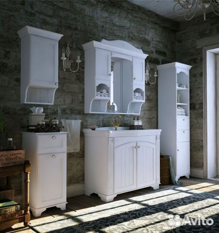 Коллекция мебели для ванной комнаты 