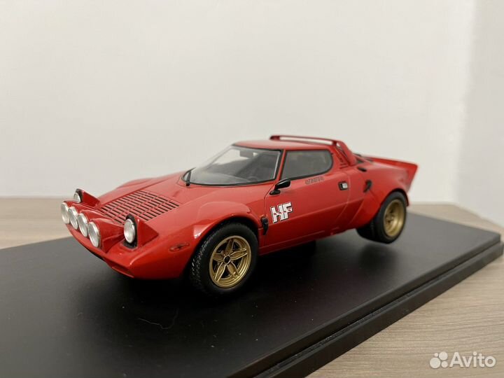 1:24 Lancia Stratos HF (1975), WhiteBox, Red