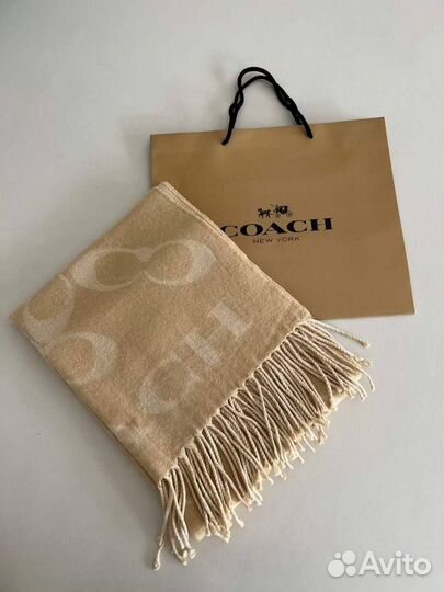 Палантин coach оригинал