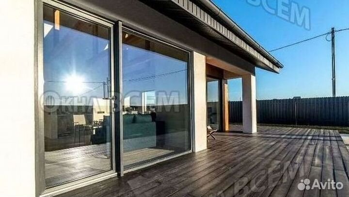 Остекление окон и балконов пвх