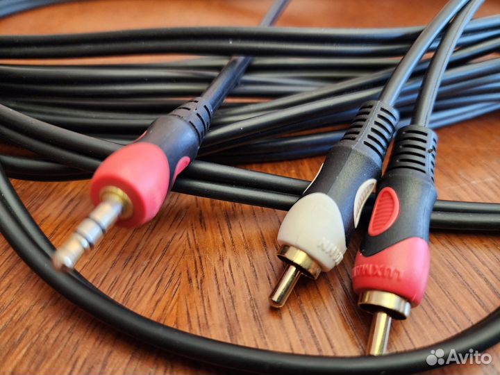 Кабель Luxmann best 2rca-3,5 10м