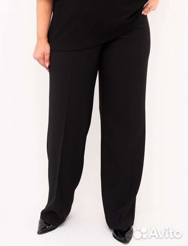 Брюки новые широкие классические 40-42