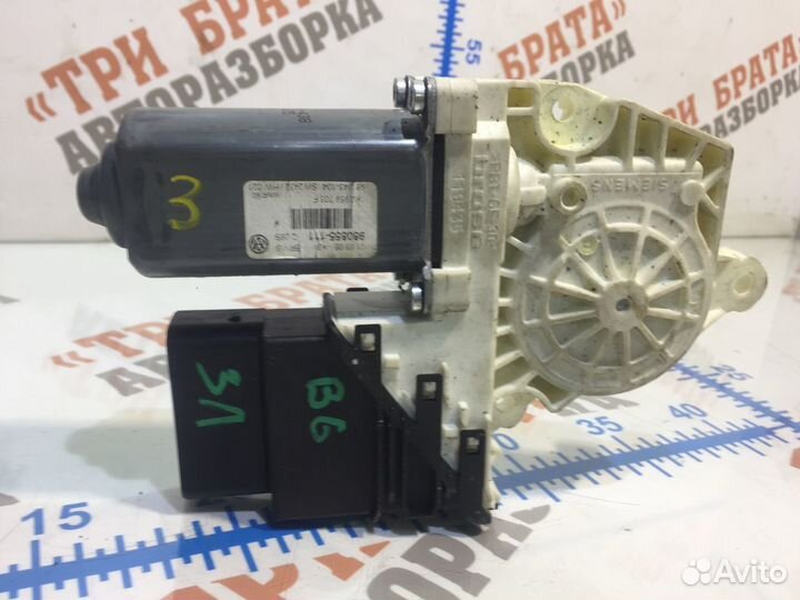 Моторчик стеклоподъемника задний левый Лев