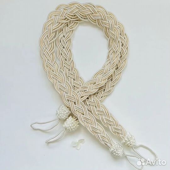 Подхват для штор, занавесок, плетение 