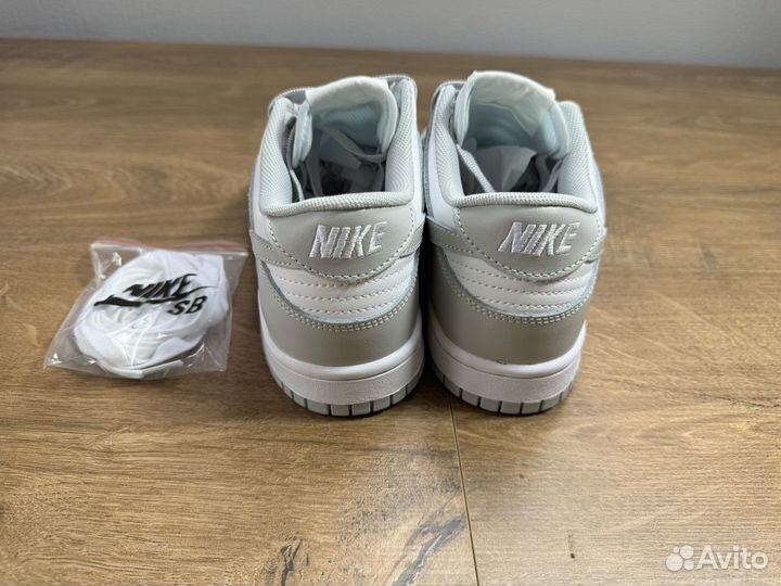 Кроссовки Nike dunk sb серые