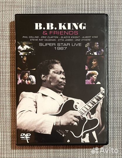 B.B. King & Friends-Super Star Live 1987 DVD Japan