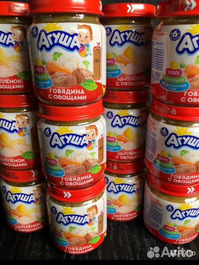 Детское питание агуша