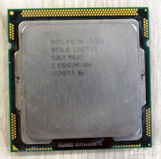 Процессор Intel Core I3-530