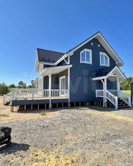 Коттедж 130 м² на участке 7 сот.