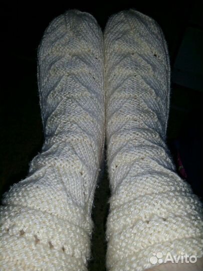 Продам - свяжу пинетки носочки варежки манишки шап