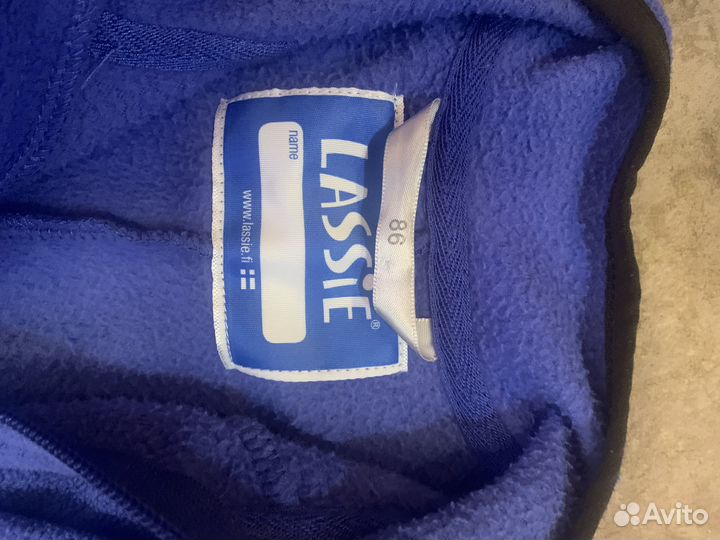 Флисовый комбинезон поддева 86