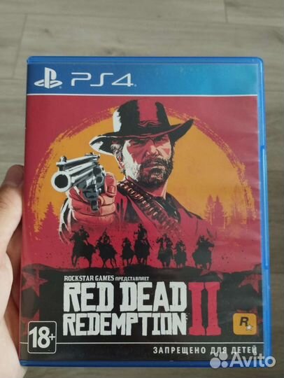 Red dead redemption 2 ps4 диск