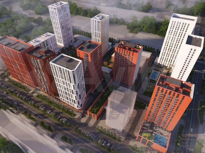 3-к. квартира, 74,7 м², 6/20 эт.