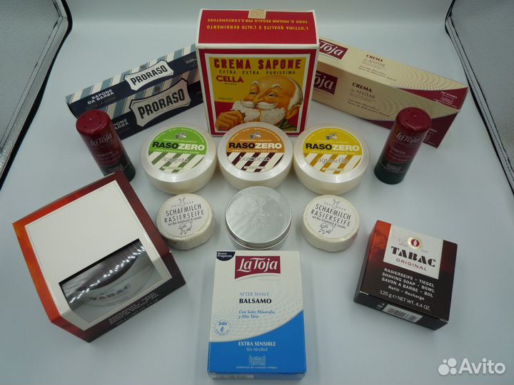 Мыла для бритья La Toja, Haslinger и другие