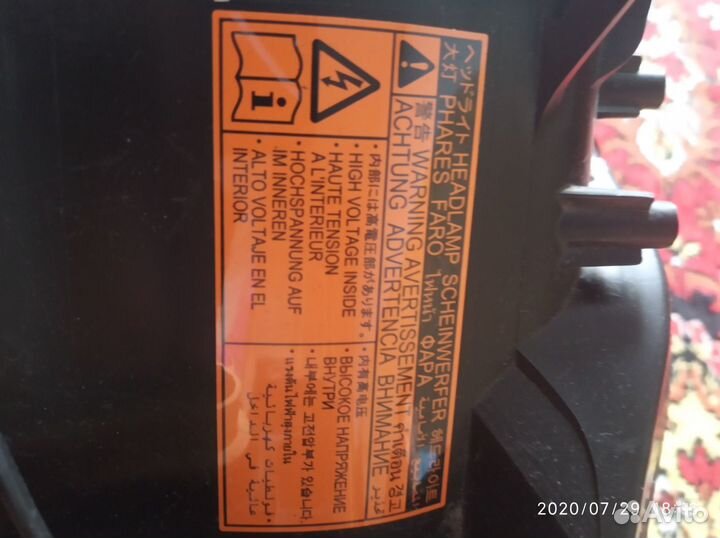 Левая фара Lancer 10