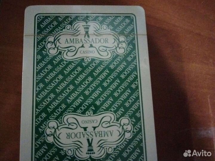 Игральные карты казино