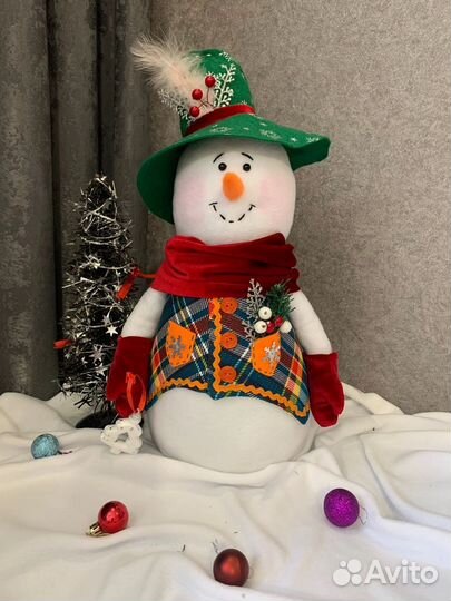 Снеговик ручной работы