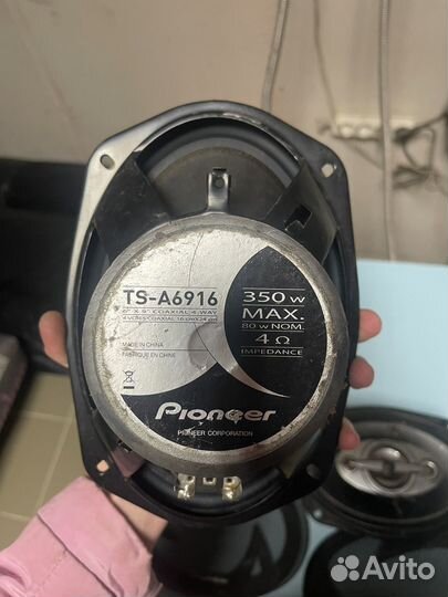 Динамики овалы pioneer