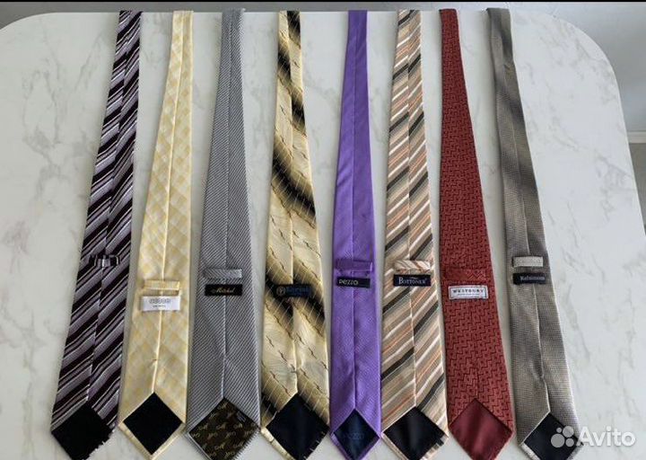 Галстуки с запонками