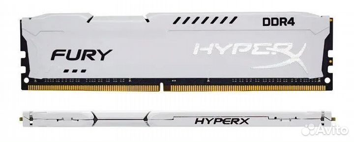 Оперативная память HyperX DDR4 16GB 2666MHz 16GB White