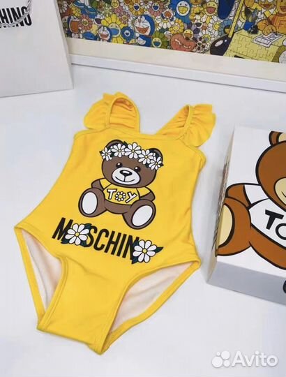 Купальник для девочки Moschino