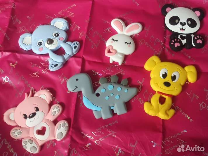 Именной держател для пустышки, грызунка