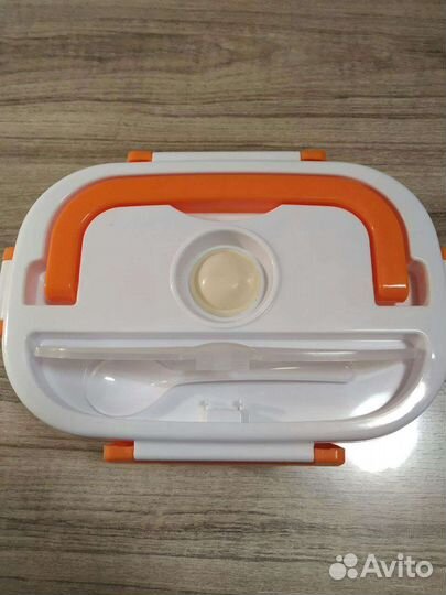 Контейнер для еды с подогревом
