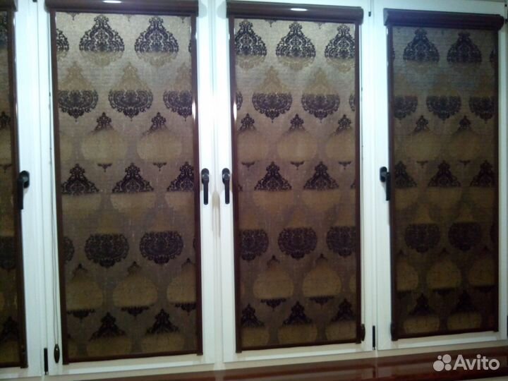 Рулонные шторы в Восточном стиле