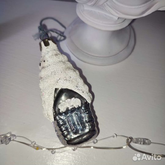 Елочные игрушки СССР Домики